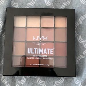 Nyx ultimate palette almost never used